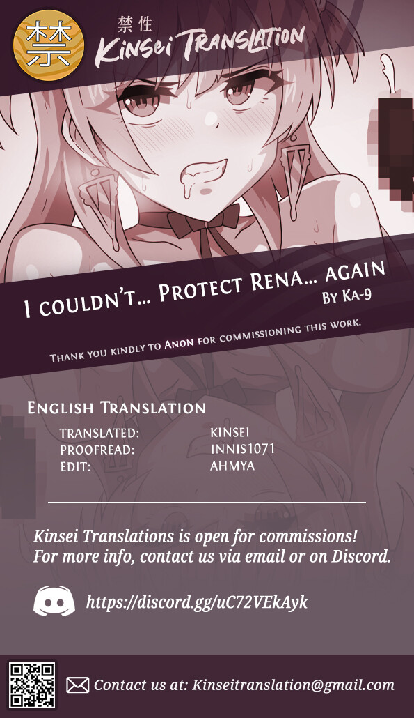 Hentai Manga Comic-I Couldn't... Protect Rena... Again-Read-26